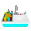 Dětský dřez s tekoucí vodou a nádobím Wash Up