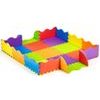 Ecotoys pěnová puzzle hrací deka Happy Color 91 x 91 cm