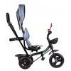 Ecotoys dětská tříkolka s otočným sedadlem Trike 2v1 šedá