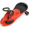 Ecotoys gravitační odrážedlo se svítícími koly Spinner - červené
