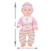 Dětská panenka s příslušenstvím Emilka 30 cm