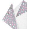 Kojenecký šátek na krk bryndáček Akuku Srdíčka