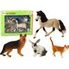 Sada figurek domácích zvířat 4 kusy
