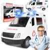 Sanitka se světly a zvuky City Ambulance 1:16
