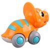 Huile Toys dinosaurus pro nejmenší na setrvačník - oranžový
