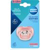 CANPOL babies Dudlík silikonový symetrický EXOTIC ANIMALS 6-18m 1ks panda