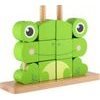 Dřevěná skládanka Žába 17ks