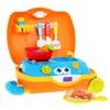 Huile Toys přenosná kuchyňka v kufříku se světlem a zvukem Chef Suitcase