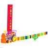 Majlo Toys veselé domino s lokomotivou na baterie Happy Loco