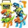 Šroubovací dinosauři s vrtačkou na baterie Take Apart