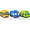 Haunger měkká autíčka s podložkou Cars in Town - 6 kusů