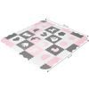 Ecotoys pěnová puzzle hrací deka Pink Puzzle 151 x 151 cm