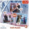 Trefl puzzle Ledové království 2 Kouzelný příběh 3v1