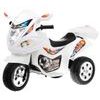 Dětská elektrická tříkolka Racing White