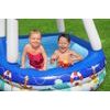 Nafukovací bazén se stříškou 213 x 155 x 132 cm Bestway, modrá