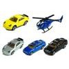 Majlo Toys parkovací garáž s výtahem a helikoptérou + 4 autíčka