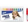 Barvy na obličej a tělo 12ks