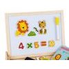 Majlo Toys dřevěná magnetická tabulka Puzzle Board