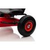 Dětská šlapací motokára s nafukovacími koly Formule 208 - červená