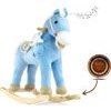 Houpací koník s melodií Milly Mally Pony modrý