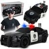 Policejní auto na setrvačník se světly a zvuky City Hero 1:20