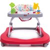 4Baby dětské vzdělávací chodítko Walk N Push červené