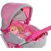 Hluboký kočárek pro panenky MILLY MALLY Alice Prestige Pink