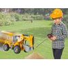POŠKOZENÝ OBAL Bagr na dálkové ovládání Truck Excavator s pohyblivou lžící 1:36