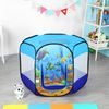 Ecotoys dětský stan Underwater + 100 barevných míčků