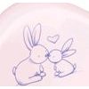 Dětský nočník s poklopem Bunny růžový
