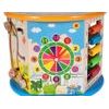 Dřevěná edukační kostka s labyrintem Activity Cube 8v1