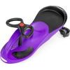 Ecotoys gravitační odrážedlo se svítícími koly Spinner - fialové