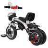 Majlo Toys dětská tříkolka 3v1 Sportrike AIR s nafukovacími koly růžová