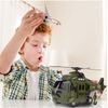Interaktivní vojenská helikoptéra se světly a zvuky Army Rescue 1:16