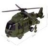 Interaktivní vojenská helikoptéra se světly a zvuky Army Rescue 1:16