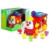 Huile Toys multifunkční lokomotiva se světlem a zvukem Happy Loco