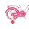 Mexller dětské kolo SISI 12" s vodící tyčí bílorůžové