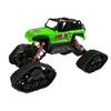 Auto na dálkové ovládání 4x4 s výměnnými koly Super Climber 1:18 zelené