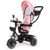 Ecotoys dětská tříkolka s otočným sedadlem Trike 2v1 růžová