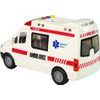 Ambulance s třecím pohonem na baterky