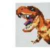 Mozaikové puzzle Dinosaurus