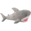 Plyšový žralok 50 cm, šedá