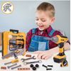 Dětské nářadí s vrtačkou na baterie v kufříku Power Tools