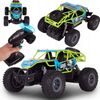 Terénní auto na dálkové ovládání Mountain Champion 1:18 modro-zelené