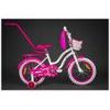 Mexller dětské kolo SISI 16" s vodící tyčí bílorůžové
