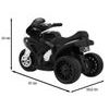 Baby Mix elektrická tříkolka BMW RR S1000 černá