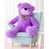 Plyšový medvěd Kvído 160 cm fialový