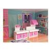 Majlo Toys dřevěný dvoupatrový domeček pro panenky Milena