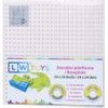 LW Toys Podložka na stavění 24x24 bodů - trasparentní