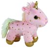 Plyšový jednorožec s miminkem a melodií Baby Kiddo - růžový